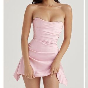 House of CB Rose Pink Dress Dupe